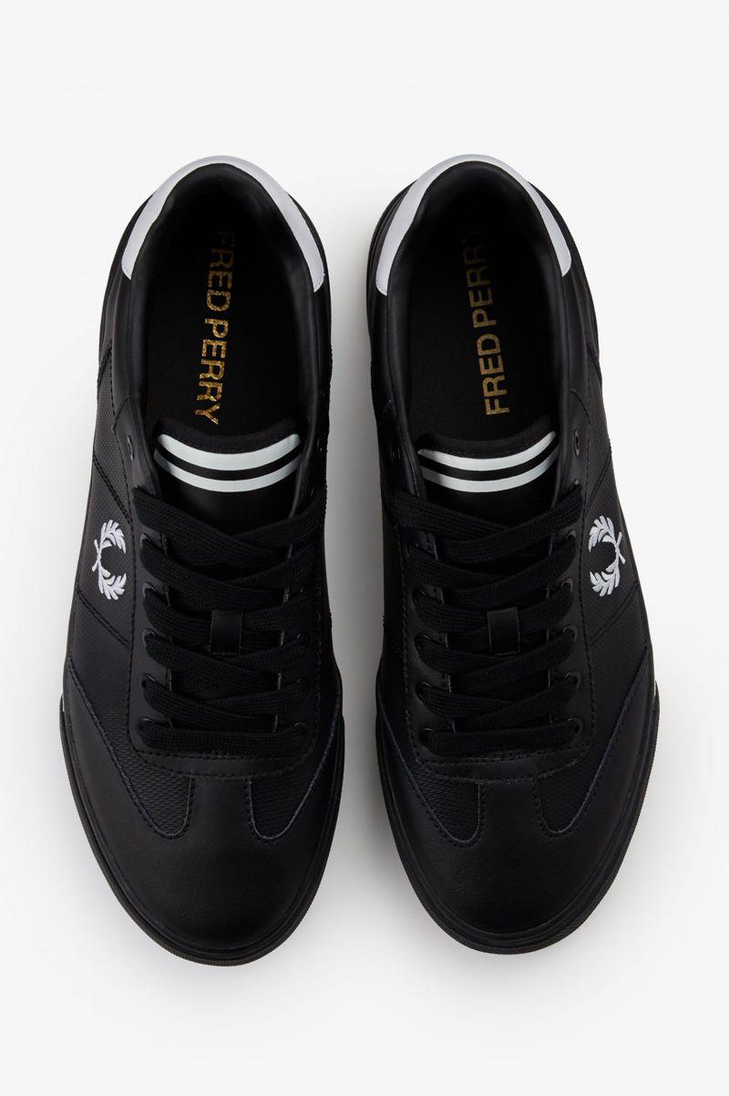 Black Fred Perry Clay Men's Shoes | PH 1118HAPK